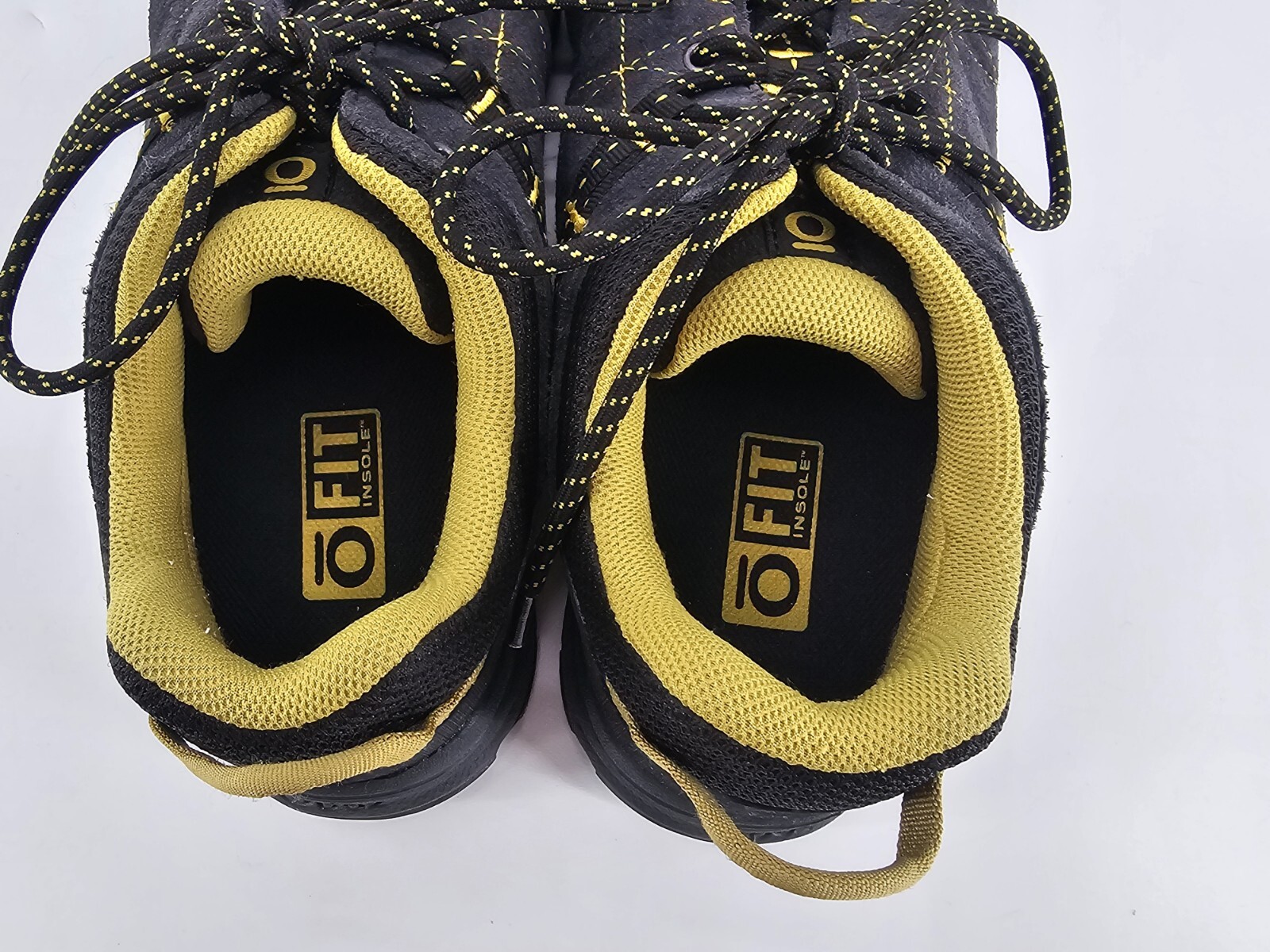 BOZ Men's Size 12 Hyalite Low Lace Up Hiking Shoes Gray Yellow eBay