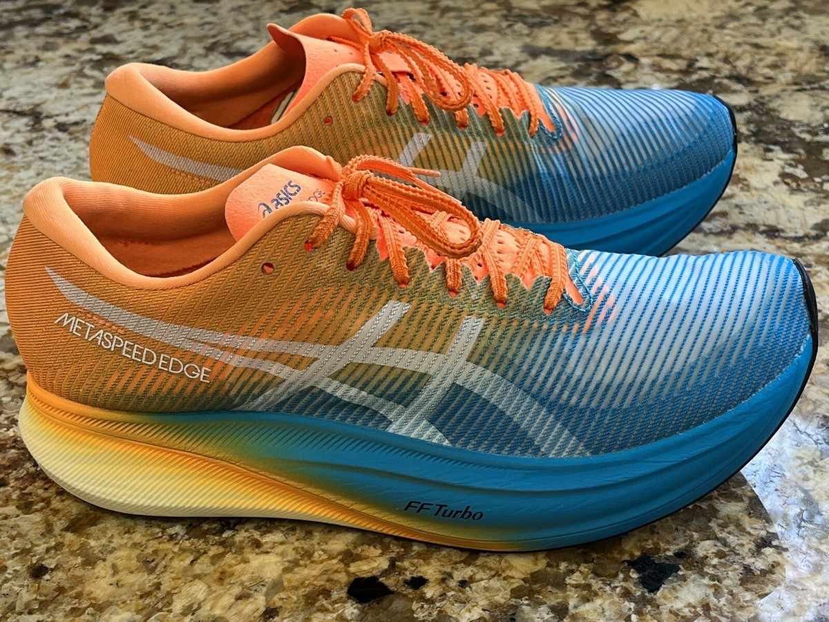 Asics Metaspeed Edge+ (Plus) - Island Blue/Orange Pop Asics Metaspeed Edge+ (Plus) - Island Blue/Orange Pop