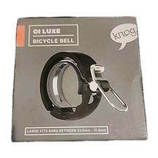 KNOG OI Luxe Bicycle Bell Large Matte Black N...