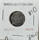 1856-O Seated Liberty Half Dime #73 - VF Silver