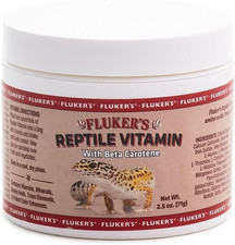Fluker'S Repta Vitamin, Reptile Supplement with Beta Carotene, 2.5 Oz