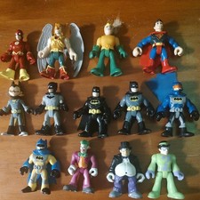 Fisher-Price Imaginext DC Super Friends and Marvel Super Hero Action Figure Lot