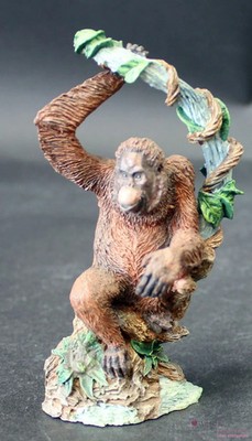 Franklin Mint Wildlife Preservation Trust Orang-Utan - Porzellanfigur
