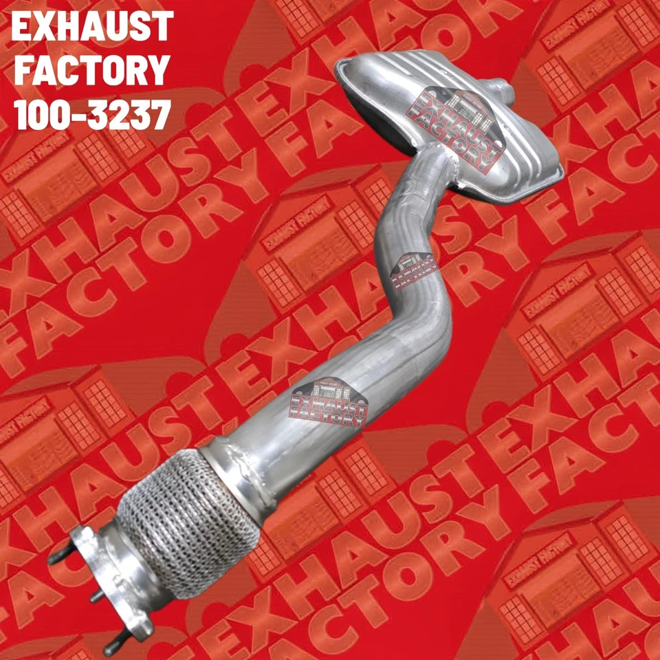 100-3237 ПЕРЕДНИЙ ГЛУШИТЕЛЬ В СБОРЕ ПОДХОДИТ ДЛЯ 2010-2011 AUDI A5 2,0 Л ENG НЕРЖАВЕЮЩАЯ СТАЛЬ - Изображение 3 из 4