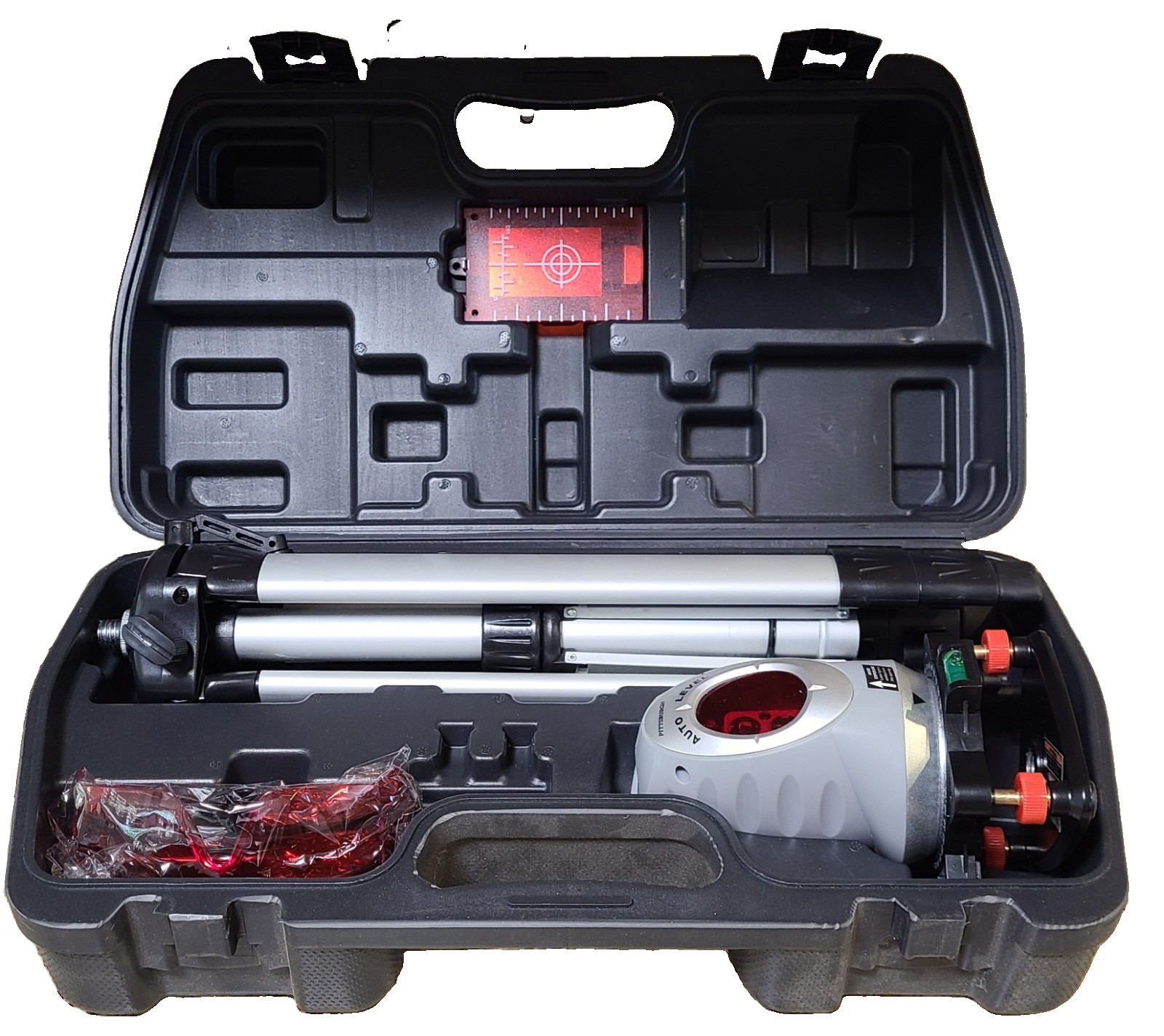 Pittsburgh Self-Leveling Laser Kit - Model 69243 - Manual - Carry/Storage Case