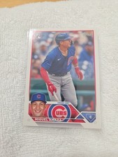 2023 Topps Update #US60 Miguel Amaya Rookie Card Chicago Cubs. rookie card picture