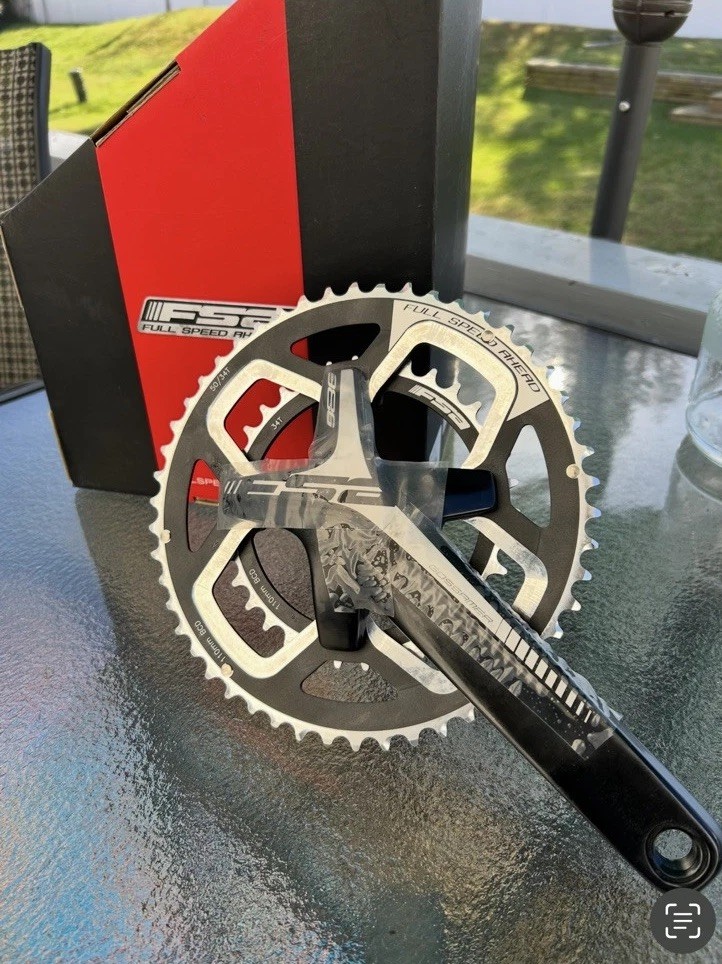 Brand new 175mm 50/34T BB30 FSA Gossamer Road Crankset CK-OS