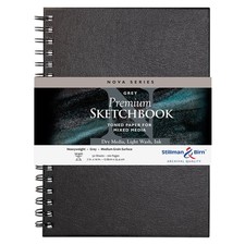 Stillman Birn Nova Series - Wirebound Sketchbook - Portrait 7 x 10 - 150gsm