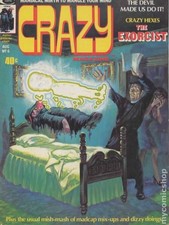 Crazy Magazine #6 VG 1974 Stock Image Low Grade