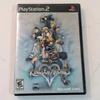 Kingdom Hearts II (Sony PlayStation 2, PS2) Black Label - w/ Manual + Reg Card