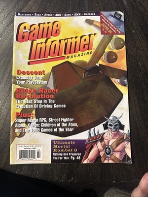 Game Informer Magazine February 1996 Ultimate Mortal Kombat 3 