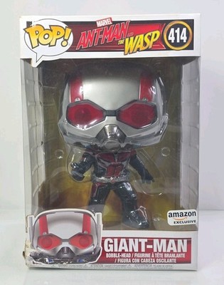 Funko Pop Jumbo Marvel Giant-Man 414 10-Inch 10'' Amazon Damaged Box Bobble-head