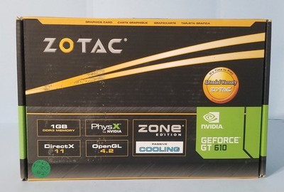 Zotac Nvidia GeForce GT 610 1GB 64BIT GDDR3 Video Card ZT-60603