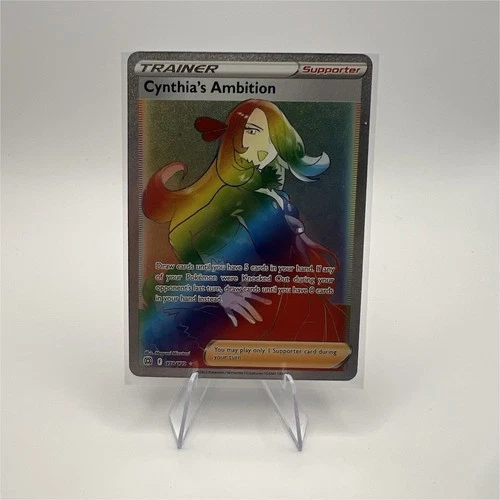 Pokemon Cynthia’s Ambition Brilliant Stars Secret Rare Trainer 178/172 Swsh09
