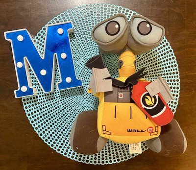 Disney-Pixar Wall-E 12'' Plush Robot w Fire Extinguisher; Disney Parks