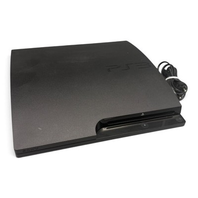 Sony PlayStation 3 Konsole PS3 Slim - Schwarz (CECH-3004B) gereinigt 320GB HDD