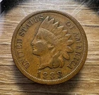 1888 Indian Head Cent - Actual Coin Shown - Free Shipping & Tracking INV#89