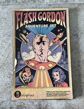 Vintage 1969 Flash Gordon Colorforms Adventure Set Playboard  Pieces 1 Missing