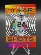 2-02-09 PWE. 2021 illusions insert clear shots #cs-13 charles woodson ORANGE