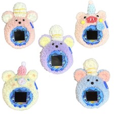 For Tamagotchi Paradise Protective Shell Case Woolen Plush Pet Game Soft Cover
