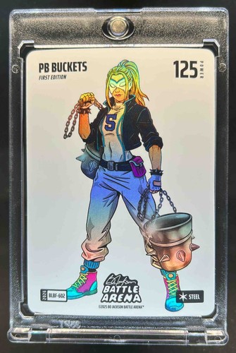 2026 Bo Jackson Battle Arena 1st Ed. PB Buckets Blizzard Battlefoil #BLBF-602