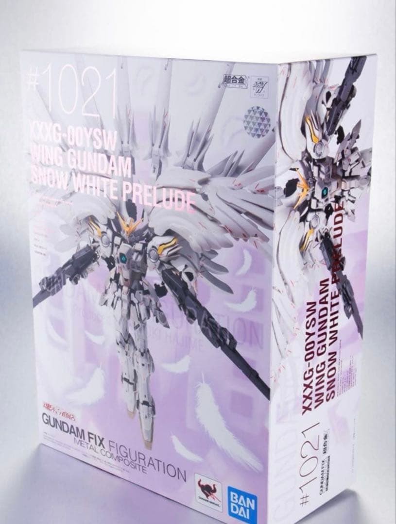 GUNDAM FIX FIGURATION Snow White Prelude Wing Gundam Action Figure
