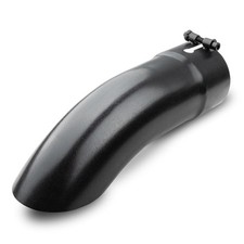 3.5 Inch Inlet Curved Exhaust Tip 12 Inch Stainless Steel Turn Down Tailpipe 3.5 Inch Inlet Curved Exhaust Tip 12 Inch Stainless Steel Turn Down Tailpipe