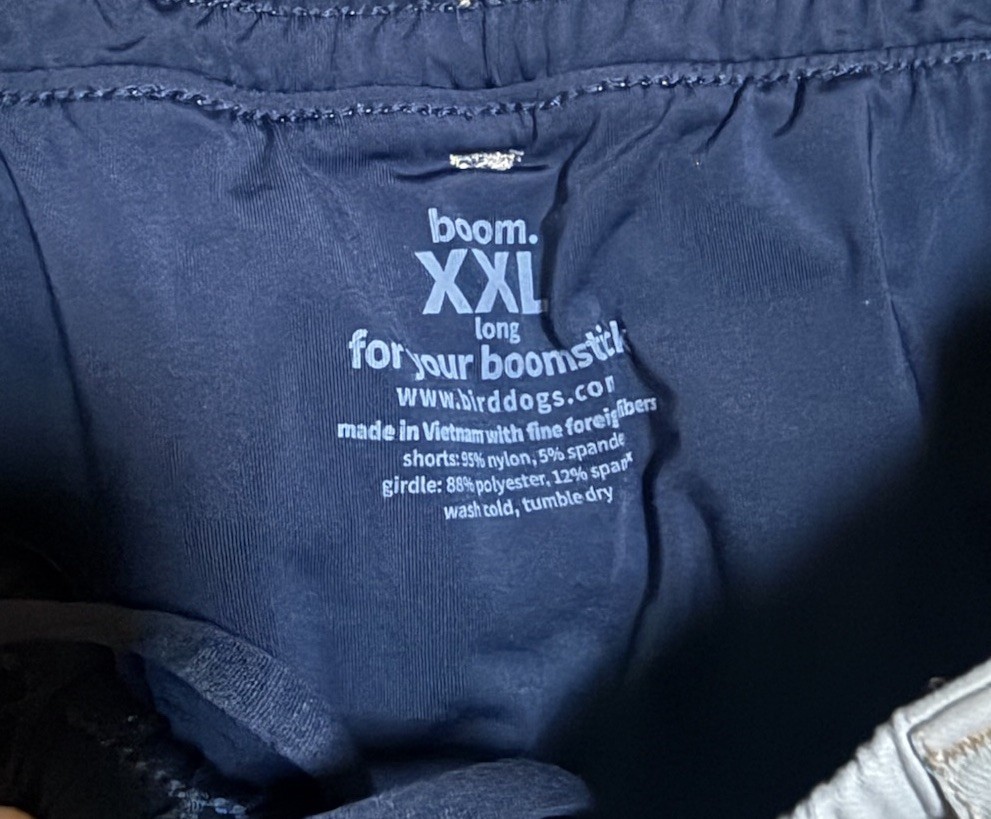 Birddogs Lined Gray Drawstring Performance Short … - image 3