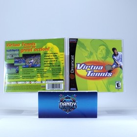 Virtua Tennis CIB W/ Manual - Tested - Sega Dreamcast