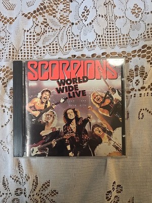 Scorpions World Wide Live US CD Early Mercury Records Issue!