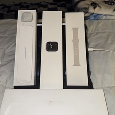 APPLE Watch Series 5  Empty Boxes Only  40mm Silver Gray Aluminum