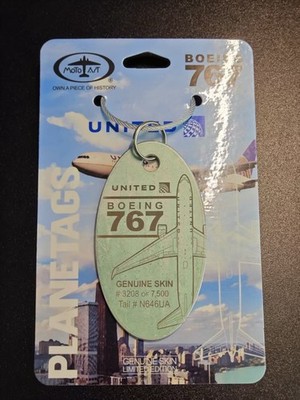 UA United Airline Planetags B767-300ER N646UA | eBay
