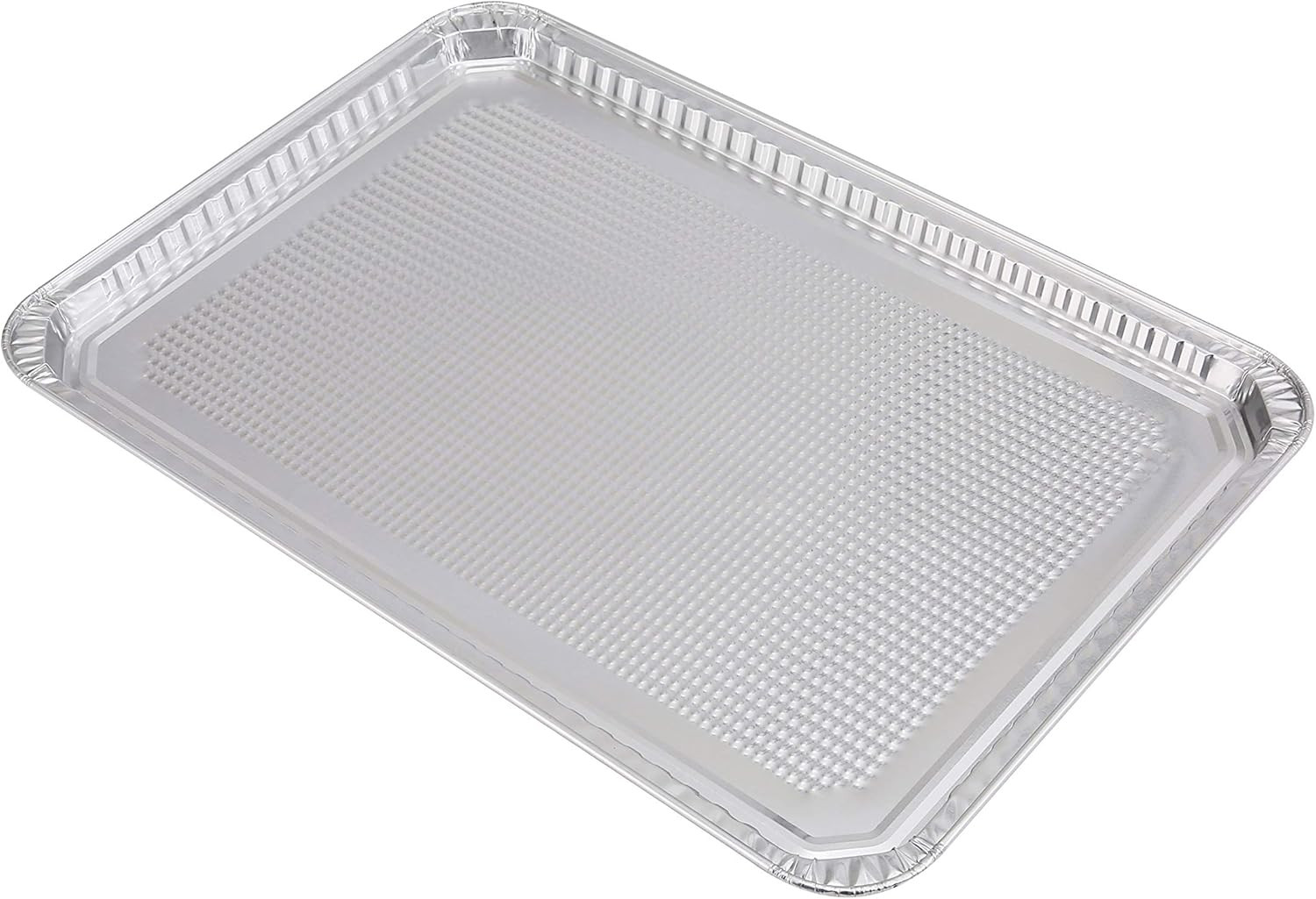 Aluminum Disposable Cookie Sheets Rectangular Bakeware for Baking & Roasting