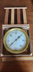 Vintage 10-inch Brass Pressure Guage US Guage Co.
