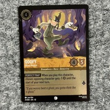 Disney Lorcana Whispers in the Well Goofy Ghost Hunter 21/204 Common Foil NM