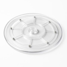 HSTECH 9" Rotating Tray Lazy Susan 360 Turntable