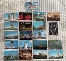 Las Vegas Postcard VTG Lot Of 20 All Different Scalloped Continental Nevada NV