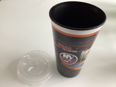  TO GO Trinkbecher  New York Islander UBS Arena  Eishockey