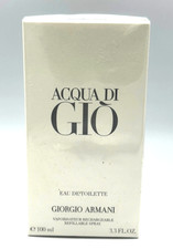 Giorgio Armani Acqua Di Gio Eau De Toilette Spray 100 ml / 3.3 oz Sealed