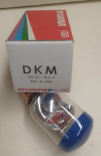 New NOS DKM Projector Projection Lamp Bulb 21.5V 250W Sylvania AVG. 25-HOUR LAMP