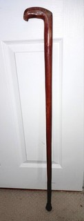 Vintage Wood Walking Stick 88cm