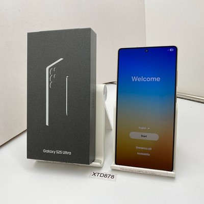 Samsung Galaxy S25 Ultra SM-S938U - 256GB - Titanium Black (Unlocked) - Open Box