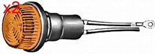 HELLA 2X Zusatzblinkleuchte links=rechts Für OPEL Ascona C Cc Van Astra F 77-01