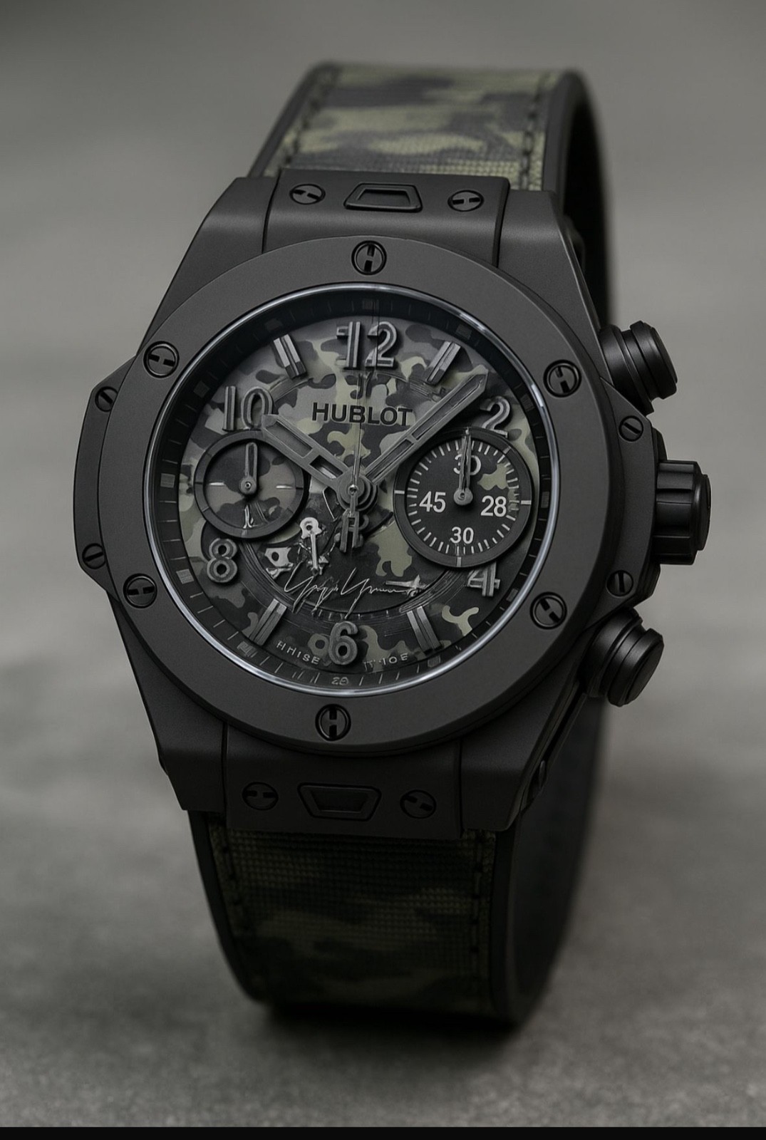 Hublot Big Bang Unico Camo Yohji Yamamoto watch