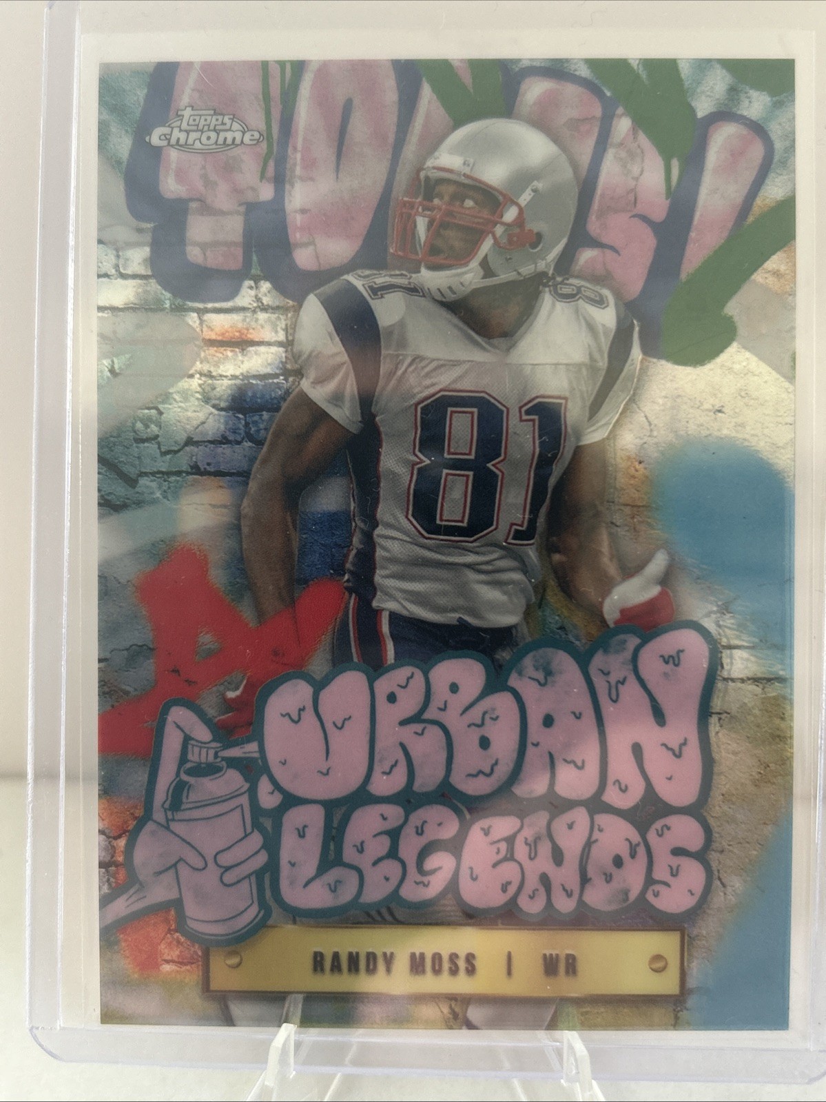 2024 Topps Chrome Randy Moss URBAN LEGENDS CASE HIT UL-11