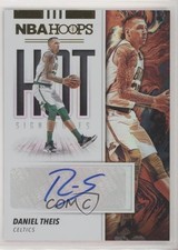 2019-20 Panini NBA Hoops Hot Signatures Daniel Theis #HS-DTH Auto 6fs