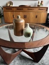 Vintage German Stoneware Stein Jug Flagon Mid Century Retro Brown