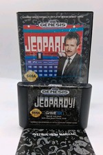 Jeopardy - Sega Genesis 1992 Complete Tested 