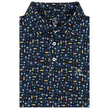 Rhoback the Old Fashioned Men'S Performance Polo Cocktail Style