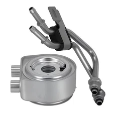 Engine Oil Cooler w/ Pipe for Buick Envision 16-20 Chevrolet Malibu V40602120